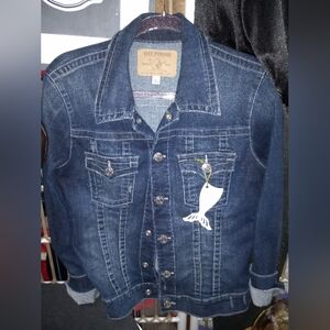 True Religion Dark Blue Denim Jacket